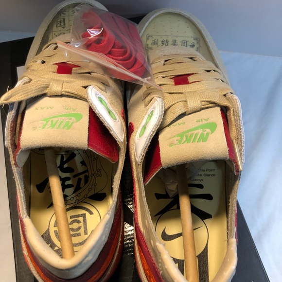 Nike CLOT x Air Max 1 2021 Kiss of Death, Men’s Size 9 Women’s Size 10.5 OG Box - Picture 9 of 16